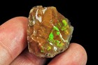 29Ct Ethiopian Black Opal Rough Specimen MSQO5183 — photo 2