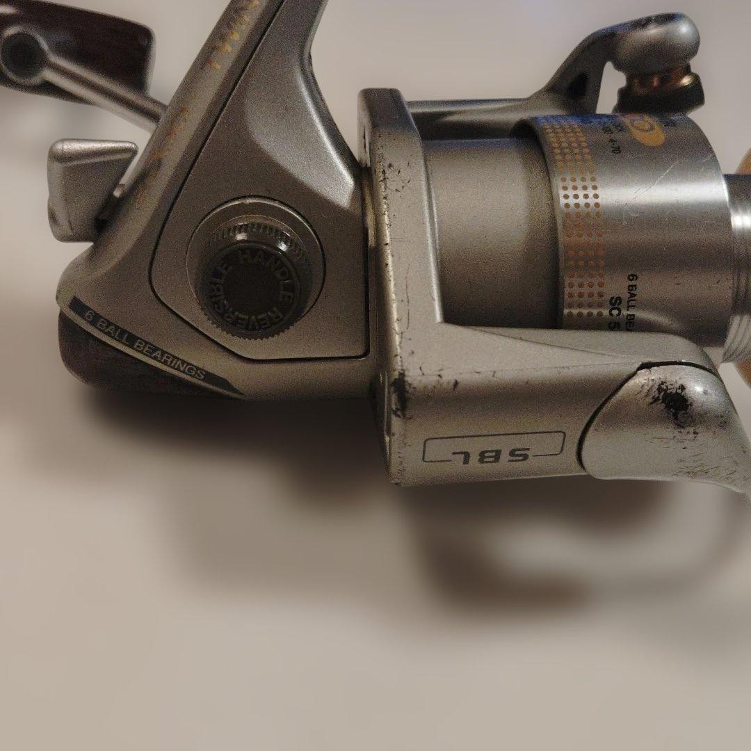 SHIMANO Twin Power 2000 Spinning Reel OLD VINTAGE Metal Spool KA154