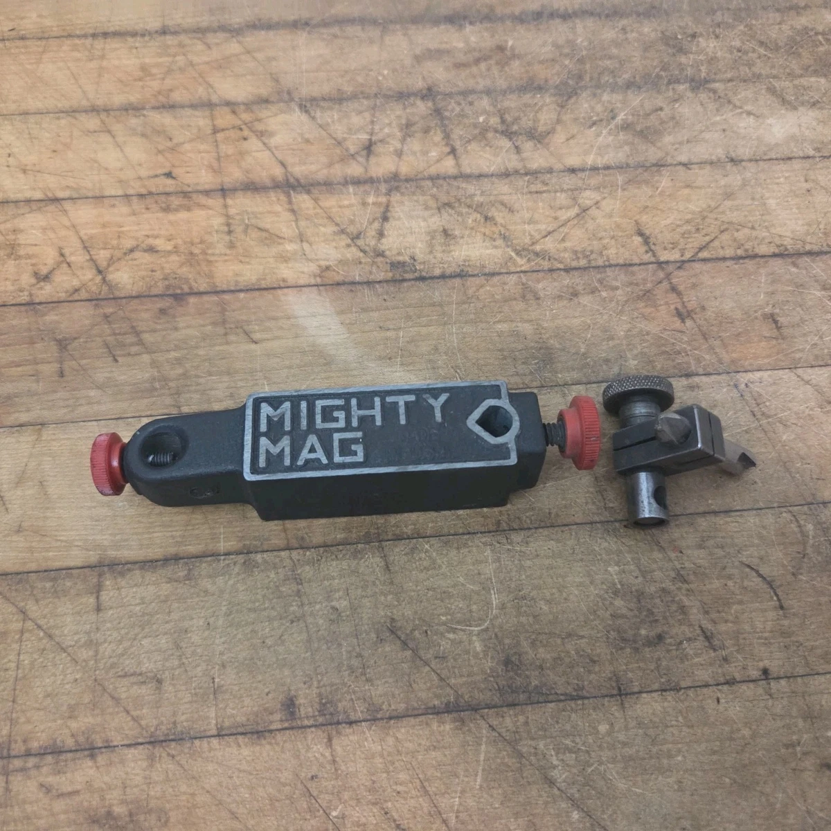 Magneton Set De Base Base Magnétique Mighty Mag 400-1 - Format 4-1/2" X 1" X 1-1/4", Pour Cadrans Et Indicateurs électriques Big Maybelle - Foto 11