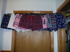 Gap Body Mini Flannel Shorts XL,L,M,S, Multi Color Plaid 100 cotton Elastic wai