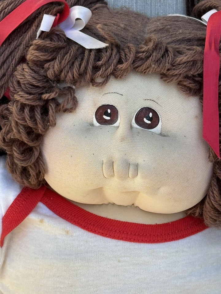 Xavier Roberts Cabbage Patch DOLL TV Celebrity hand signed Brown Hair