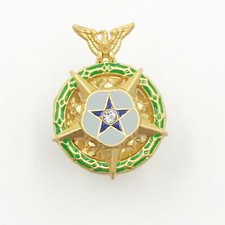 U.S. USA Lapel pin of Space MOH Space Medal of Honor NASA to astronaut Rare
