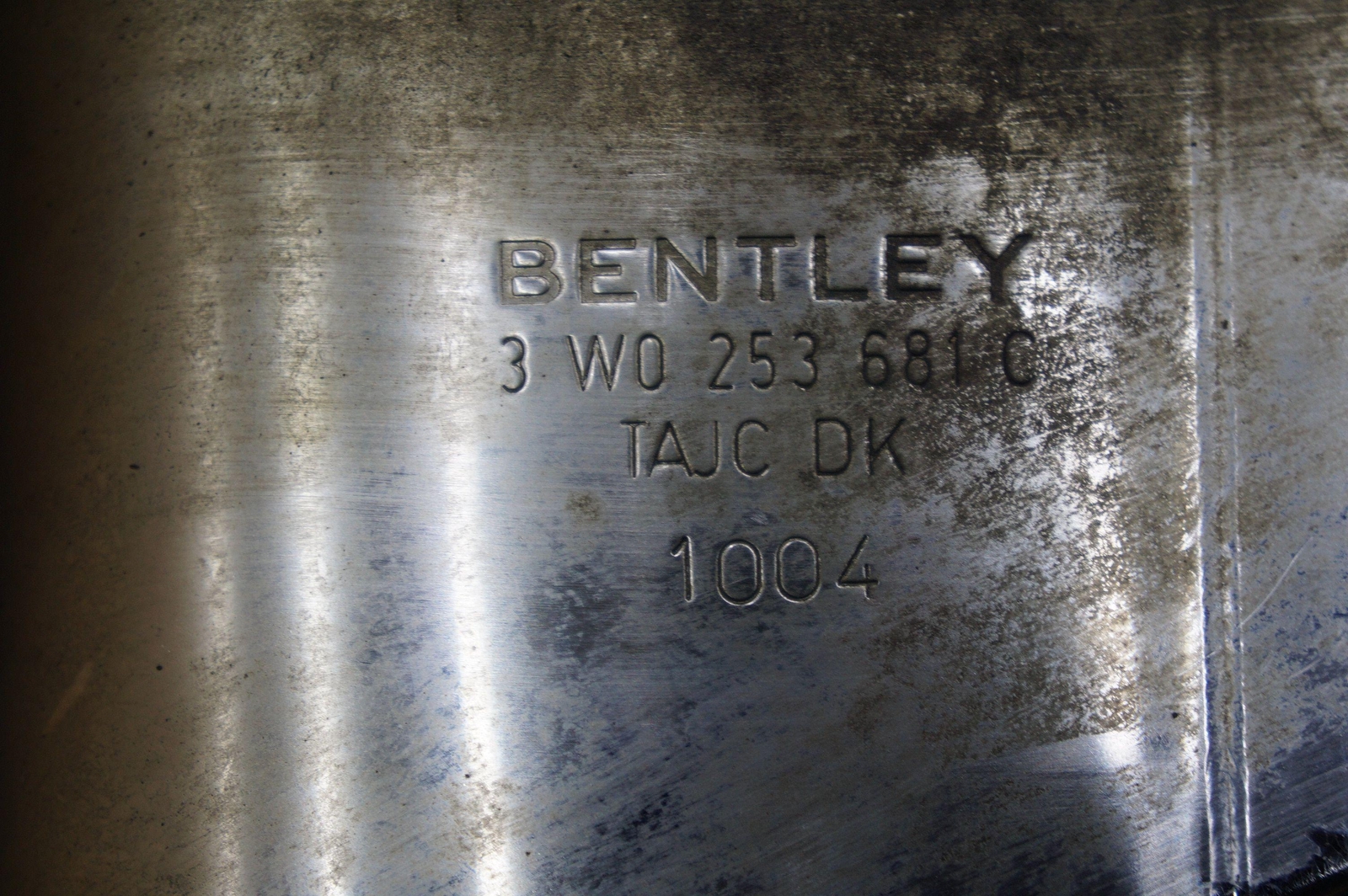 Set of 2 Left Right Exhaust Tip 3W0253682 OEM Bentley Flying Spur GT GTC 2005