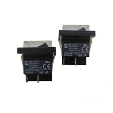 2pcs HY12-9-7 Push Button Switch for KEDU HY12-9-7 HY12-9-4 125/250V 4-Pins