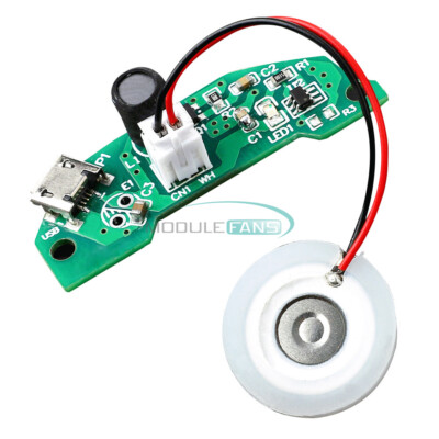 Ultrasonic Mist Maker Atomizer Transducer Film Plate Accessories Module DC 5V