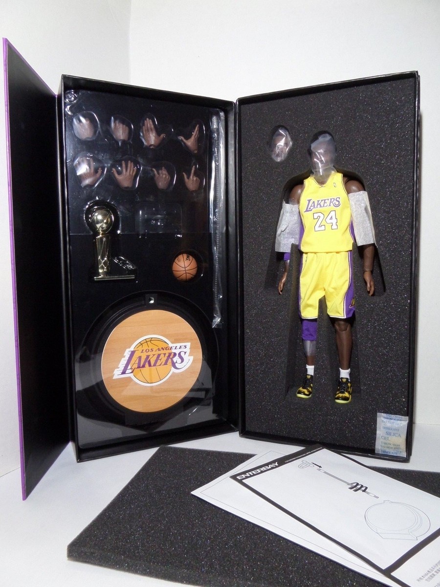 スポーツ Enterbay Kobe Bryant ENTERBAY Nba Collection Kobe Bryant La Lakers 1/6 Scale Real