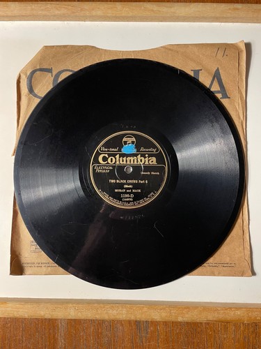 Comedy 1928 Moran and Mack Two Black Crows Part 5 & 6 LP 78 Columbia Vinyl - Picture 2 of 4