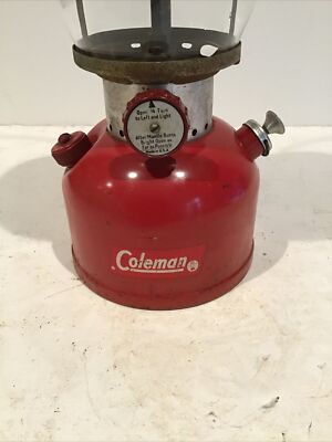Vtg 1963 Red Coleman Lantern-200A Single Mantel-Sunshine of the