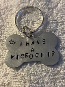 microchip tag for collar