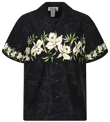 Camicia Hawaiana Originale KY's | 'Chest Pressure' | 100% Cotone Con Bottoni In Cocco E Tasca | Taglia L