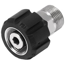 Pressure Washer Adapter M22 15mm Female to M22 14mm Male Fitting 4500 PSI