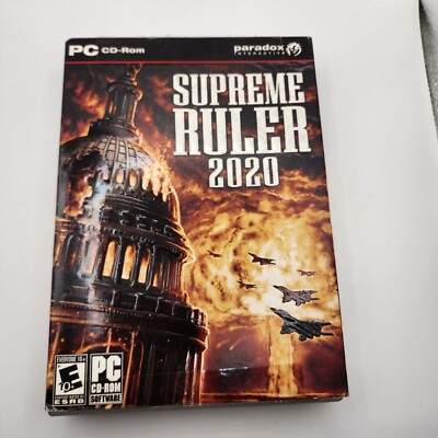 Supreme Ruler 2020 (PC, 2008, Paradox Interactive)