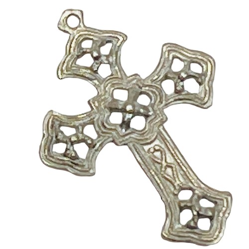 Vintage Silver Filigree Cross Pendant Religious Crucifix Sterling 925 ...