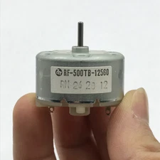 Mabuchi RF-500TB-12560 Mini DC Motor DC 5V-12V 5500RPM Round 32mm Diameter Motor
