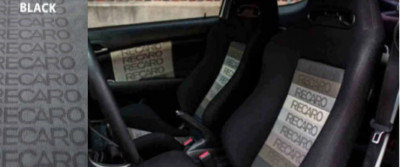 Recaro Türsitz Sonnenblende Stoff Material Skyline Civic Evo RX7 S15 JDM IMPREZA
