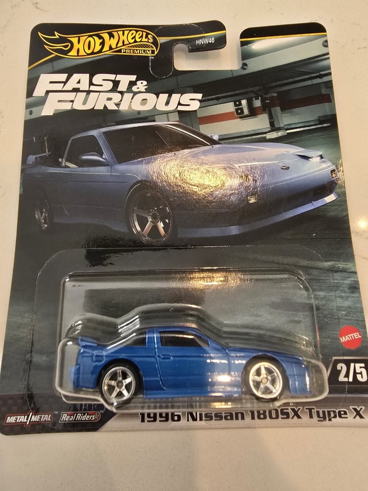 2024 Hot Wheels Fast & Furious Nissan 180SX Type X Premium 2/5 Exclusive