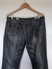 Buffalo By David Bitton SIX Basic Slim Straight Stretch Men's Jeans Size 34x30