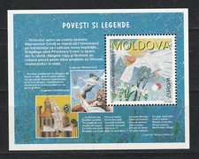 MOLDAVIE / MOLDOVA  1997 - EUROPA  CEPT -Contes et légendes -  Bloc-feuillet MNH