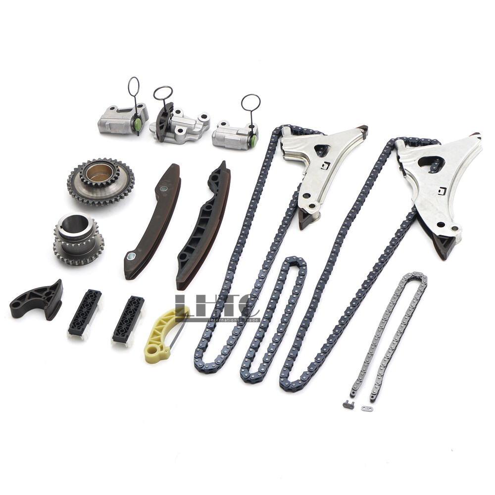 15pcs Timing Chain Tensioner Rail Kit For MercedesBenz W205 W222 M276