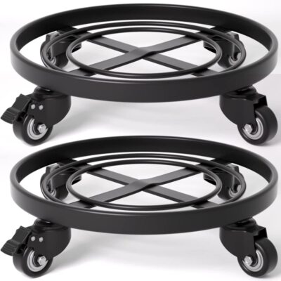 Plant Caddy with Wheels Heavy Duty 14 2 Pack Rolling Plant Stand Plant  Dolly... | eBay