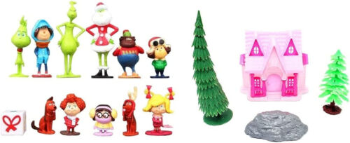 Spielset mit dem Grinch, der Weihnachtsfiguren gestohlen hat BRANDNEU - Bild 1 von 1