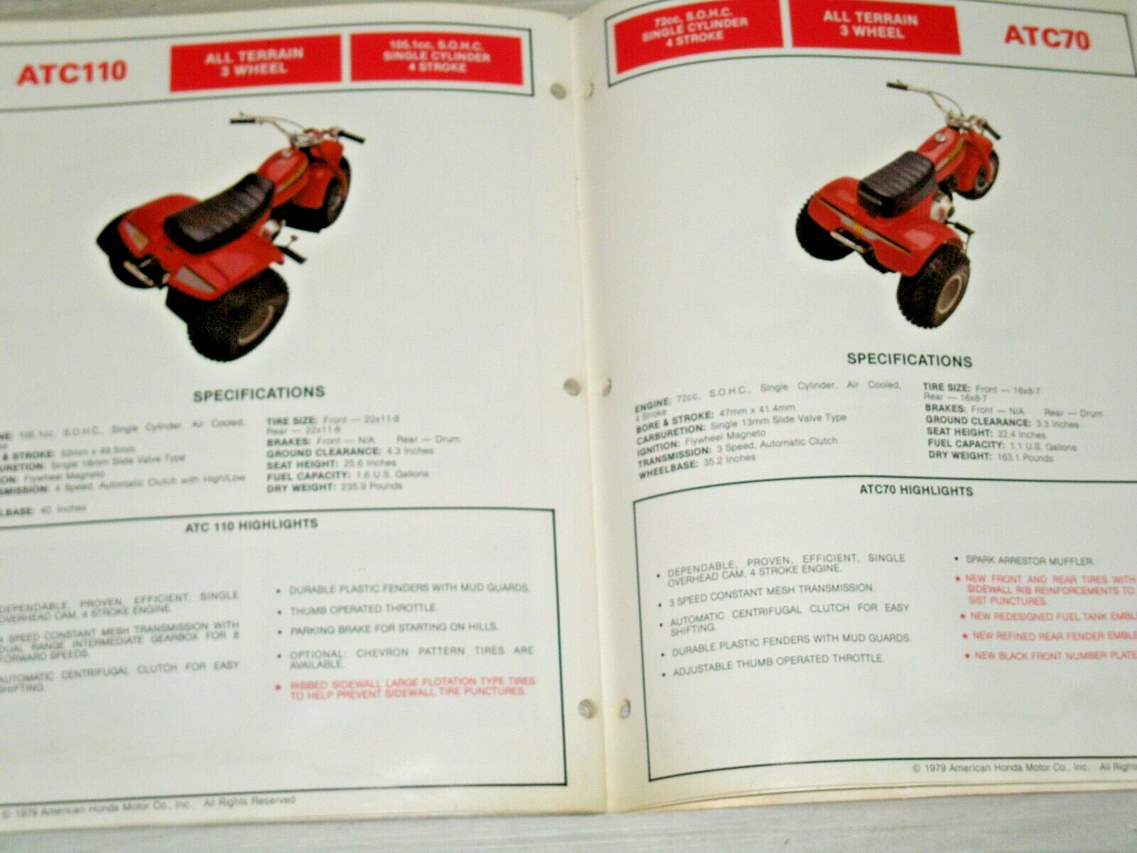 1980 Honda Motorcycles CBX (Redbook)Introduction/Facts/Features Brochure/Manual