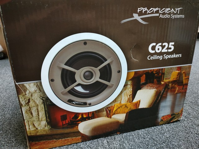 Proficient Audio Systems C606 6 5 Inch Polypropylene Ceiling