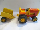 Vintage Tonka 811022 Yellow Orange Tractor & Trailer