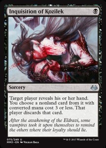 Inquisition of Kozilek - Foil x1 - Modern Masters 2017 - NM-Mint, English - Mode