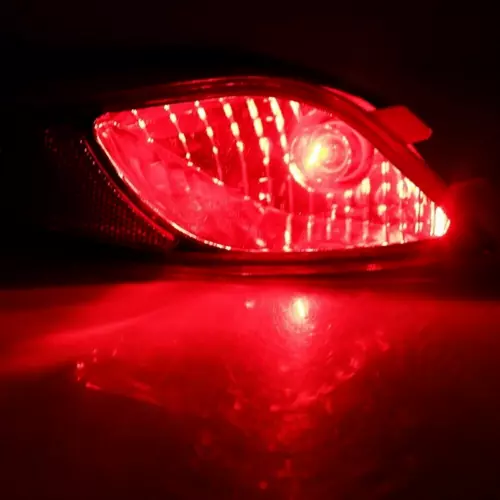 For Hyundai IX35 2010-15 Pair Red Rear Bumper Brake Light Tail Light Stop Lamp - Foto 7 di 8