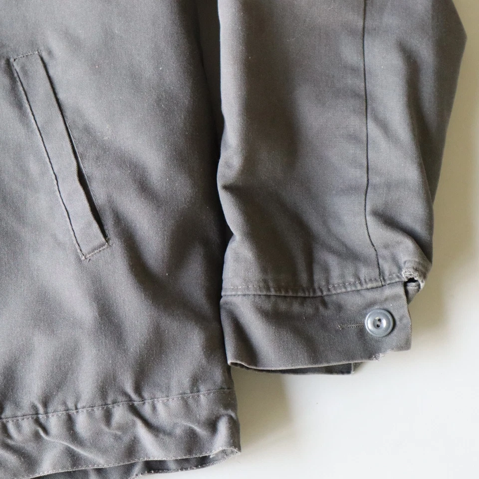 Vintage Utility Mechanics Bomber Jacket Workwear Large Gas Station Skater - Image 3 of 4