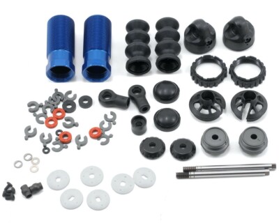 Team Associated Stoßdämpfer Set 13x26mm blau Komplett ASC91052 SC10 4x4, 