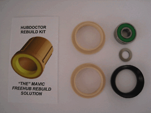 2014 HUBDOCTOR 2 QTY .003 OVERSIZE REPLACEMENT BUSHINGS FOR MAVIC® FREEHUB