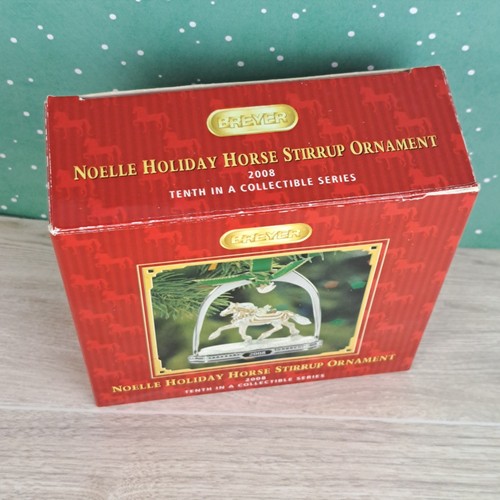 Breyer Noelle Holiday Pferd Steigbügel Weihnachtsschmuck 700308 2008 10. Serie - Bild 11 von 17