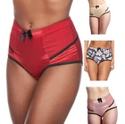 Affinitas Parfait Charlotte Satin Highwaist Brief Panty Lingerie 6917
