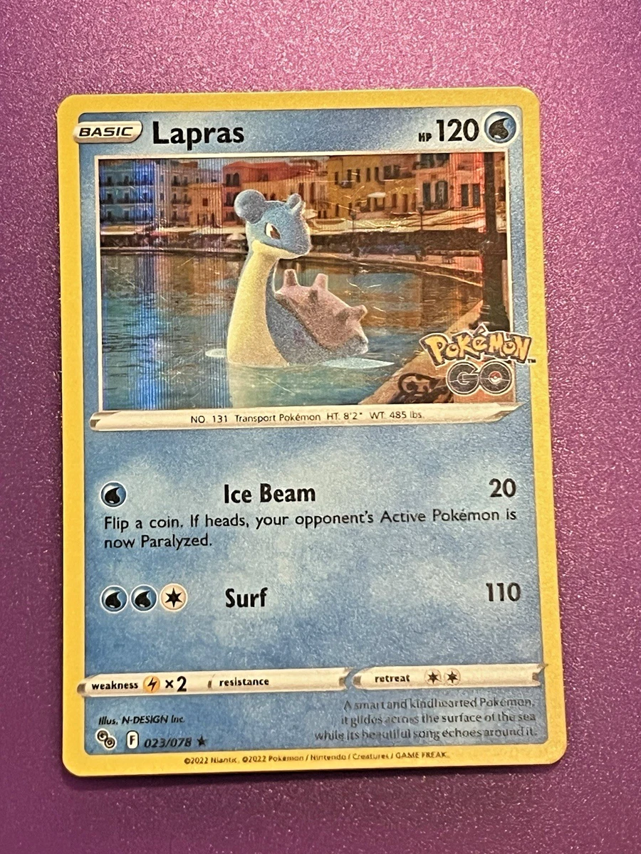 Lapras 023/078 Pokmon GO for sale | eBay