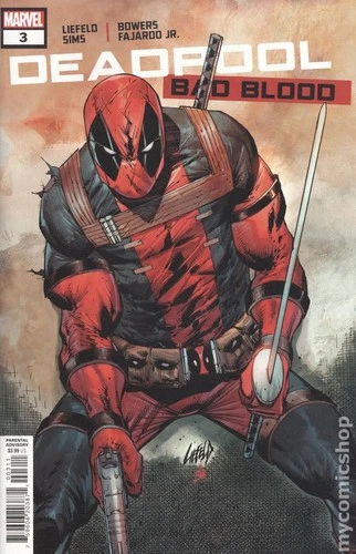 Deadpool Bad Blood #3 VF 2022 Stock Image