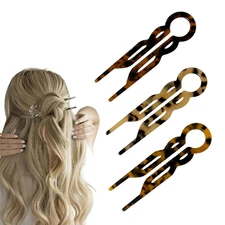 3PCS Hair Pin, Prestige Hair Pin, Elegant Hair Clips for Women, French Hair Pins