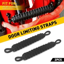 For Jeep Wrangler JK/YJ/TJ 1 Pair Car Door Limiting Straps Belt Set Accessories