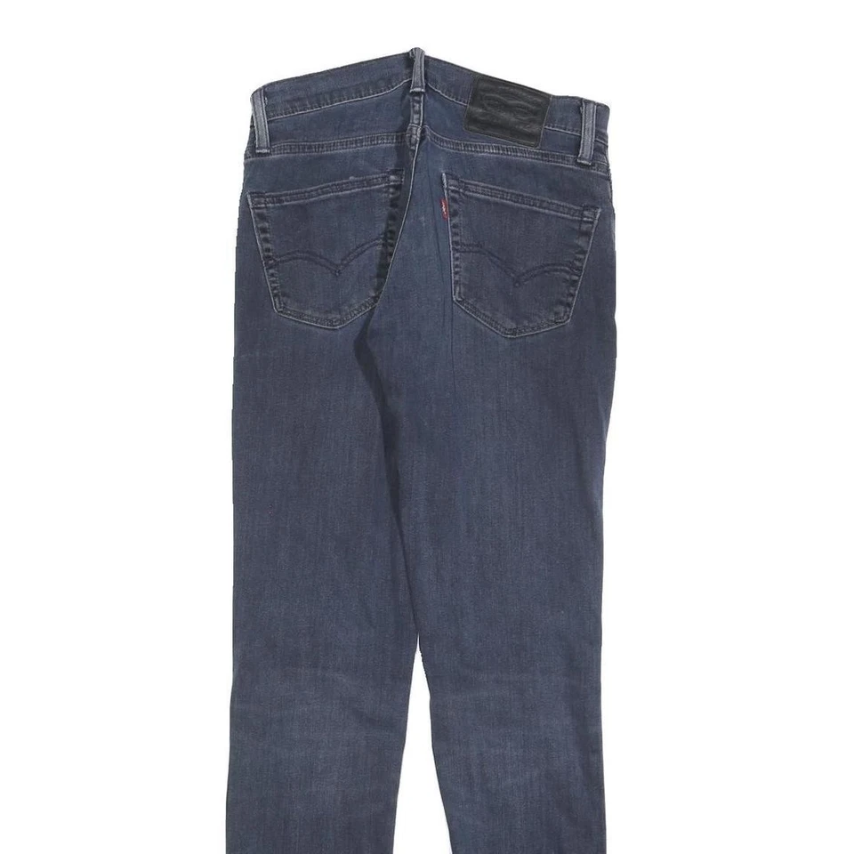 LEVI'S 511 Slim Mens Jeans Blue Slim Straight Denim Medium W28 L32 Stylish - Image 4 of 4