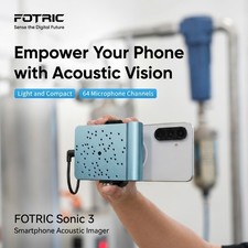 FOTRIC Sonic3 64 MEMS Mic Acoustic Imaging Camera Gas Leak Detector For Android