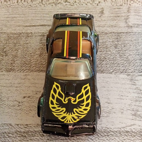 Hot Wheels Vintage 1977 Hot Bird Trans Am - Noir, échelle 1/64, Avec Carte D'origine