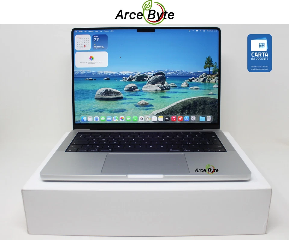 APPLE MACBOOK PRO 14" 2023 CHIP M3 CPU 8 CORE GPU 10 CORE SSD 500 GB RAM 8 GB