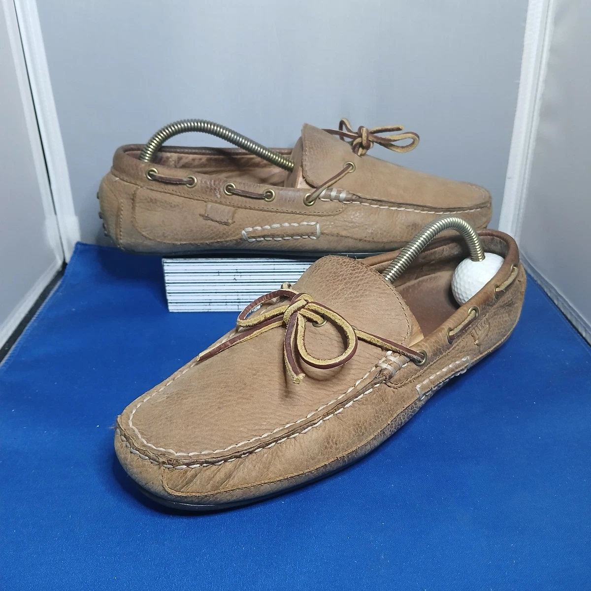 Polo Ralph Lauren Men\'S Cevio Canvas Loafer Slip On Yellow Canvas Sz 12D‎ New s7-1403726_lifestyle?$rl_4x5_zoom$ main image 3