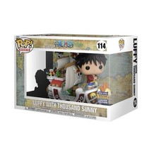 Funko Pop! #111 Luffy w/ Going Merry One Piece 2022 NYCC Exclusive *Broken Flag*
