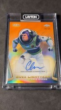 2025 Topps Disney Chrome Buzz Lightyear/Chris Evans Auto Orange /25