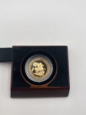 2017 Full Proof Gold Sovereign - Boxed