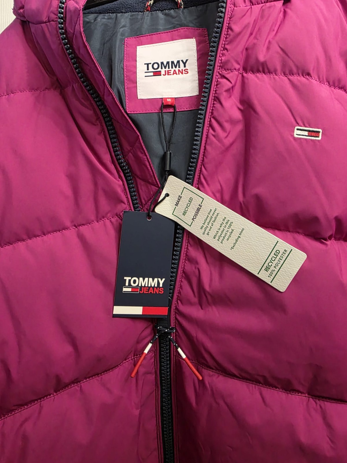 Tommy Hilfiger Men's Essential Down Jacket in Autumn Plum, M image 4