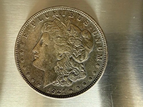 1921 P Morgan Silver Dollar 90% US $1 Uncirculated eagle liberty AG peace .90 AU