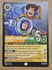 Lorcana Woody Buzz Lightyear - Best Buddies Attack Of The Vine 28/207 Leg Reg